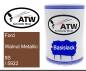 Preview: Ford, Walnut Metallic, 9S / 5922: 500ml Lackdose, von ATW Autoteile West.